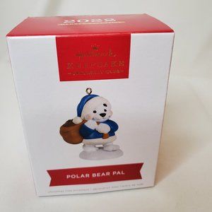 Polar Bear Pal Hallmark Keepsake Ornament Club Member Exclusive